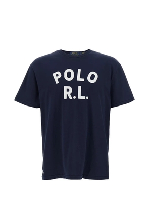 Polo Ralph Lauren logo-patch T-shirt - Blue