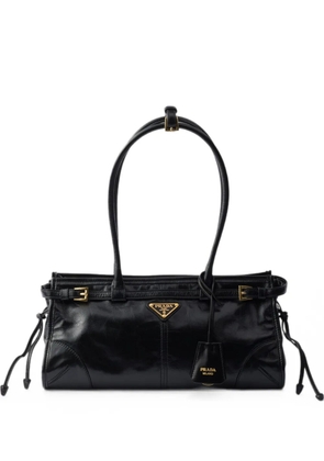Prada Bonnie medium leather handbag - Black