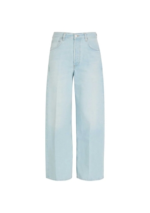 Citizens of Humanity faded-effect wide-leg jeans - Blue