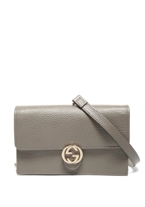 Gucci Pre-Owned 2020-2025 Interlocking G shoulder bag - Grey