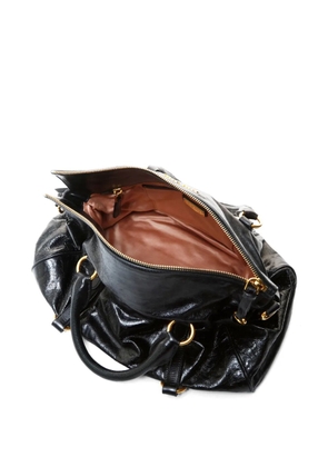 Miu Miu Pre-Owned 2000-2020s Vitello Shine handbag - Black