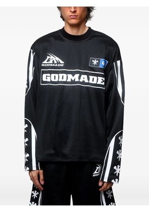 GODMADE logo-detail T-shirt - Black
