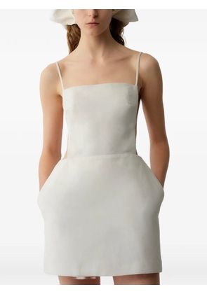 Calvin Klein cut-out backless dress - Neutrals