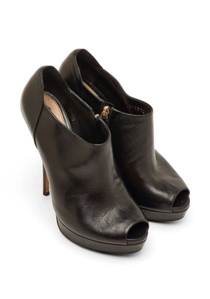 Gucci Pre-Owned leather ankle boots - Black