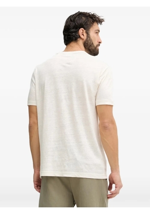 Gant logo-embroidered T-shirt - White