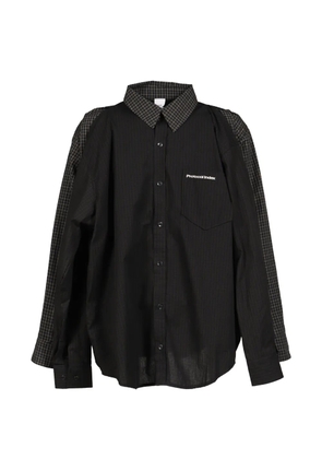 PROTOCOL INDEX Four Hands checked shirt - Black