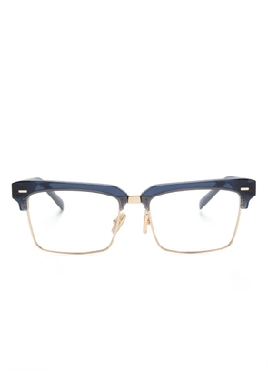 Miu Miu Eyewear rectangle-frame glasses - Blue