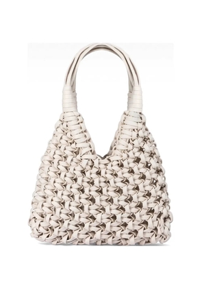 Hibourama Vannifique woven-construction tote bag - White
