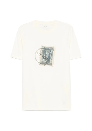 Les Deux stamp-print T-shirt - Neutrals