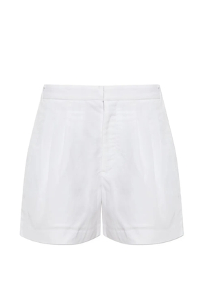 rag & bone pleated tailored shorts - White