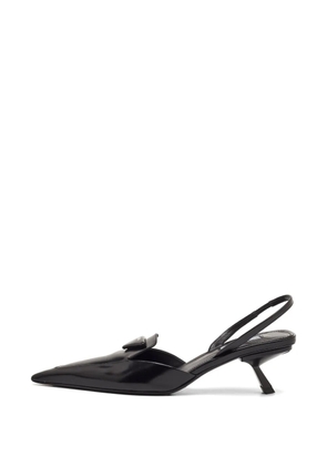 Prada Pre-Owned pointed-toe slingback pumps - Black