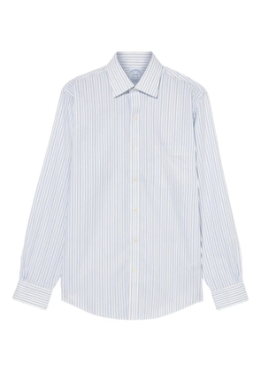 Brooks Brothers ainsley-collar striped shirt - White