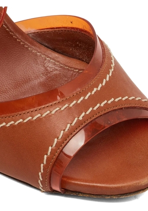 Sergio Rossi ankle-strap sandals - Brown