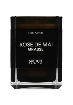 Matiere Premiere Rose de Mai Grasse scented candle (220g) - Black