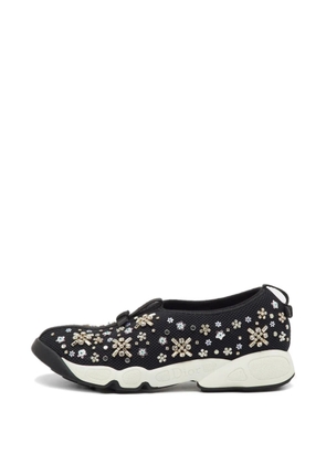Christian Dior Pre-Owned Fusion crystal-embellished sneakers - Black