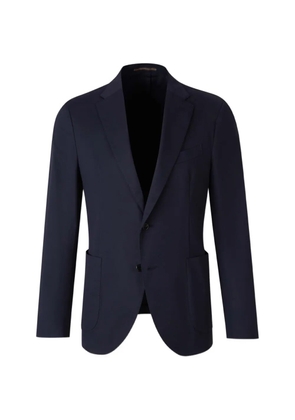 Incotex single-breasted notch-lapels blazer - Blue