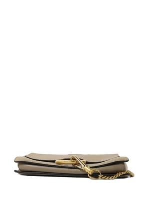 Chloé Pre-Owned Faye leather shoulder bag - Neutrals