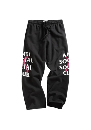 Anti Social Social Club Cancelled Paint track pants - Black