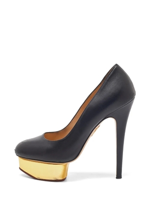 Charlotte Olympia Dolly platform pumps - Black