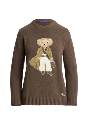 Ralph Lauren Collection Polo Bear cashmere sweater - Brown