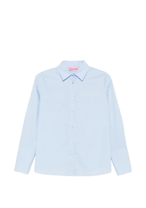 CARLA G. button-down long-sleeved shirt - Blue