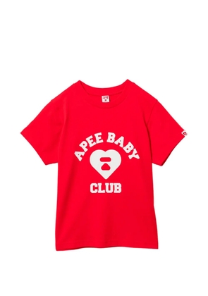 APEE™ by *A BATHING APE® printed T-shirt - Red