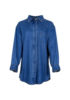 DARKPARK chest-pocket denim shirt - Blue