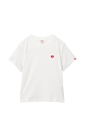 APEE™ by *A BATHING APE® logo patched T-shirt - White