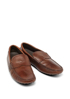 Tod's Vintage Penny leather loafers - Brown