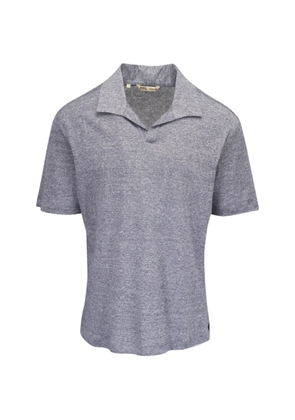 Maurizio Baldassari short-sleeved knit polo shirt - Grey