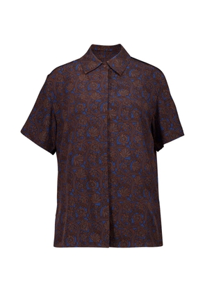 Matteau paisley-print shirt - Brown