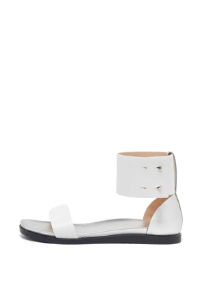 JOSEPH ankle strap flat sandals - White