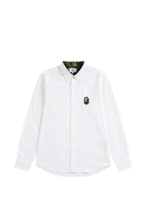 A BATHING APE® 1St Camo One Point shirt - White