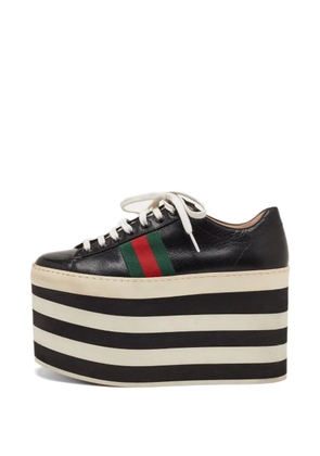 Gucci Pre-Owned Peggy Web sneakers - Black
