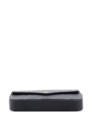 Louis Vuitton Pre-Owned Felicie Pochette Monogram Empreinte Leather crossbody bag - Black