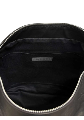 Omar Afridi leather backpack - Black