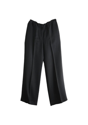 CALVIN KLEIN COLLECTION Fernanda pressed-crease wide-leg trousers - Black