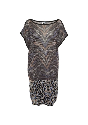 Missoni Pre-Owned patterned midi dress - Black