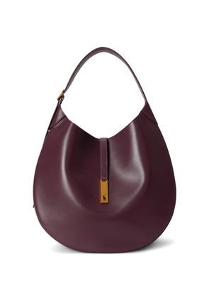 Polo Ralph Lauren Polo ID saddle shoulder bag - Purple