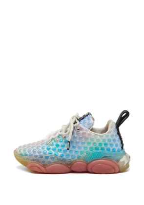 Moschino Pre-Owned Double Bubble lace-up sneakers - White
