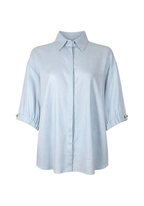 Herno rope-detail shirt - Blue