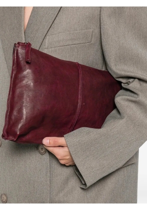 SOMMET Clark leather shoulder bag - Red