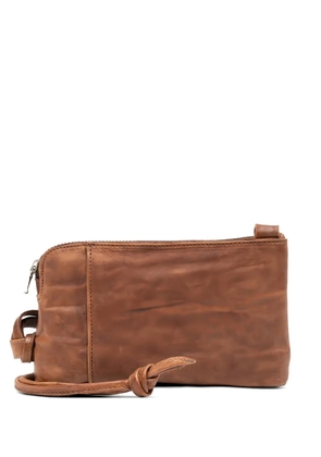 SOMMET Neck Pouch crossbody bag - Brown