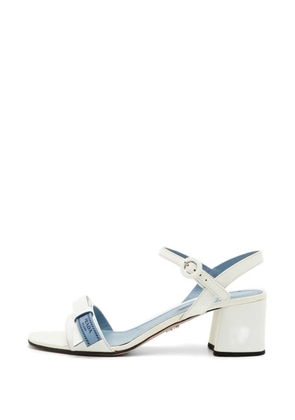 Prada Pre-Owned bow-detail sandals - White