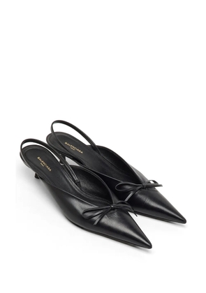 Balenciaga Pre-Owned bow-detail pumps - Black