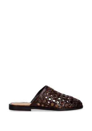 Gant Gimble leather slides - Brown