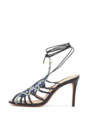 Alexandre Birman ankle wrap sandals - Black