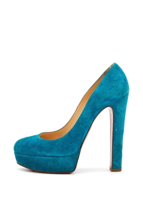 Christian Louboutin Pre-Owned Bibi platform pumps - Blue