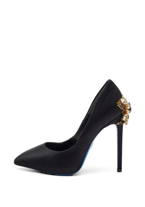 Loriblu butterfly crystal-embellished pointed-toe pumps - Black