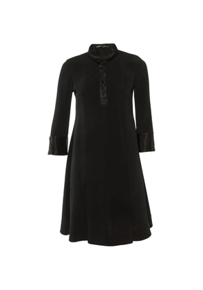 Balenciaga Pre-Owned pleated knee-length dress - Black